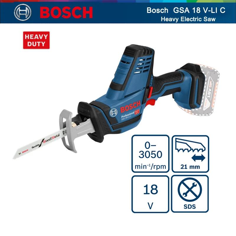 Bosch GSA 18 V-LI C  ,  Ƽ  ̹ ,  , 3050 RPM SDS  ü, LED ͸ 
